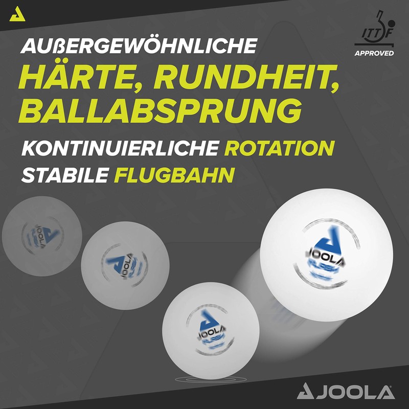 Joola Flash White 40 + 6 Balls – White