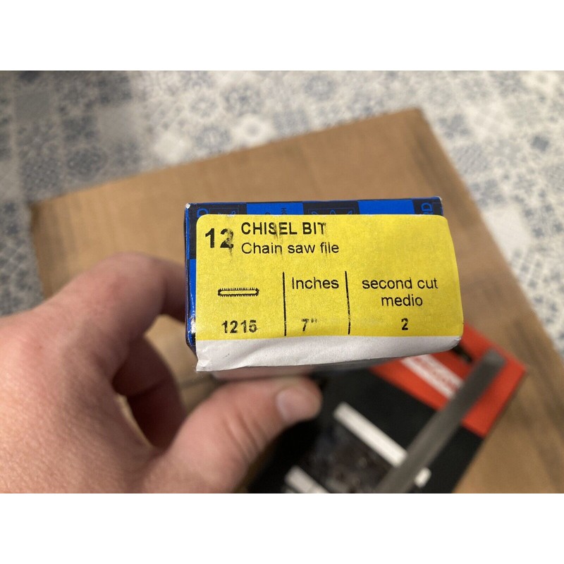 PFERD Double Bevel Chisel Bit Chainsaw File 17082