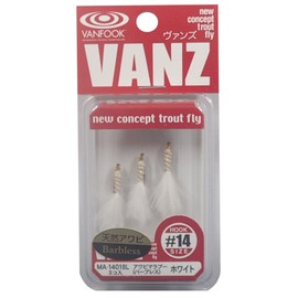 VANFOOK MA-1401BL #14 Abalone Maraboo (Barbless)