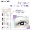 NAGARAKU Spikes Eyelash Extensions Wispy Lash Premade Fan Matte Black