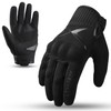 aaasportx Breathable Motorcycle Gloves for Men with Kevlar & TPR