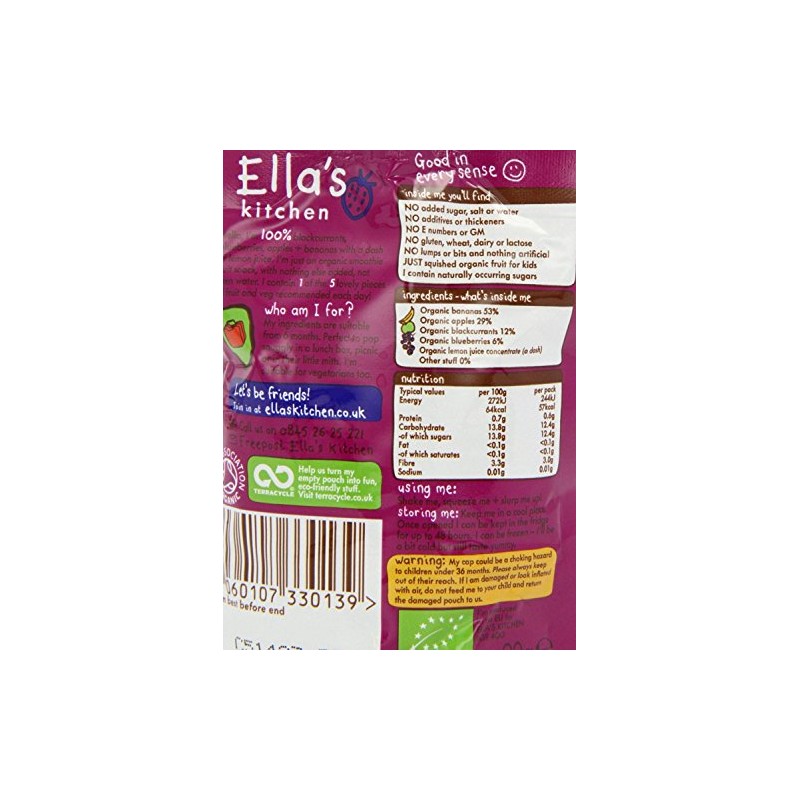(2 Pack) - Ellas Kitchen - Smoothie Fruit - Purple