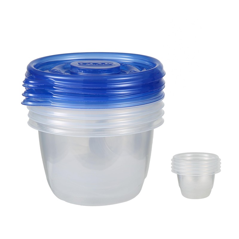 Glad GladWare To Go Lunch Food Storage Containers with Lids,