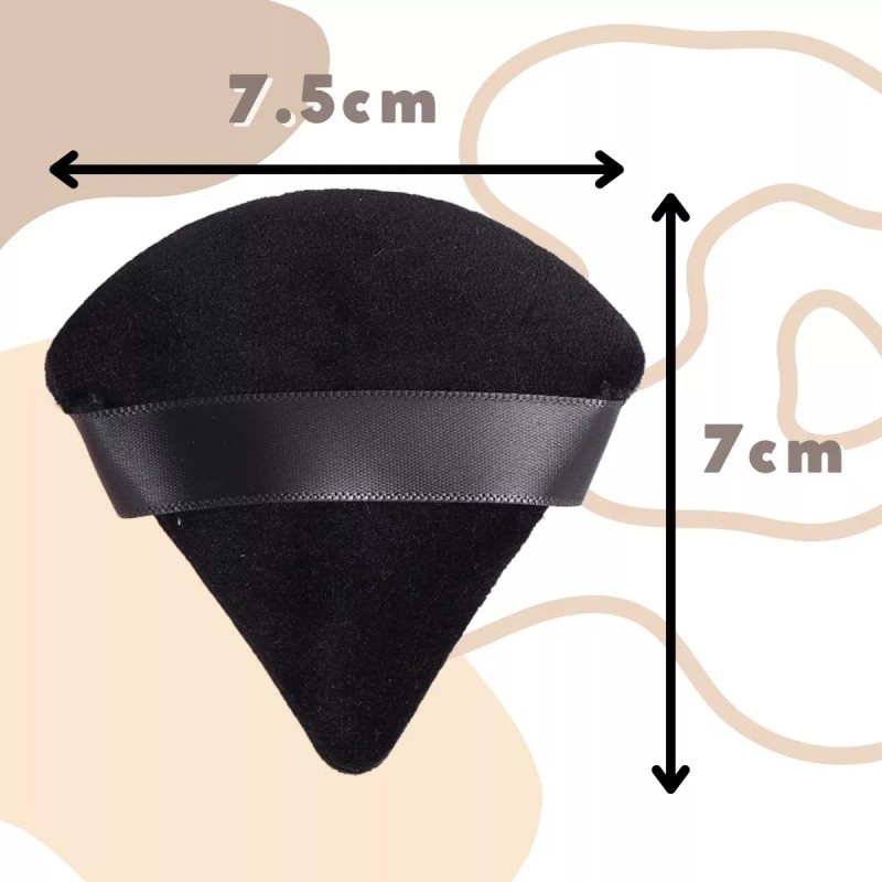 Veraly Set Esponjas Puffs Blender Polvo Triángulo Maquillaje