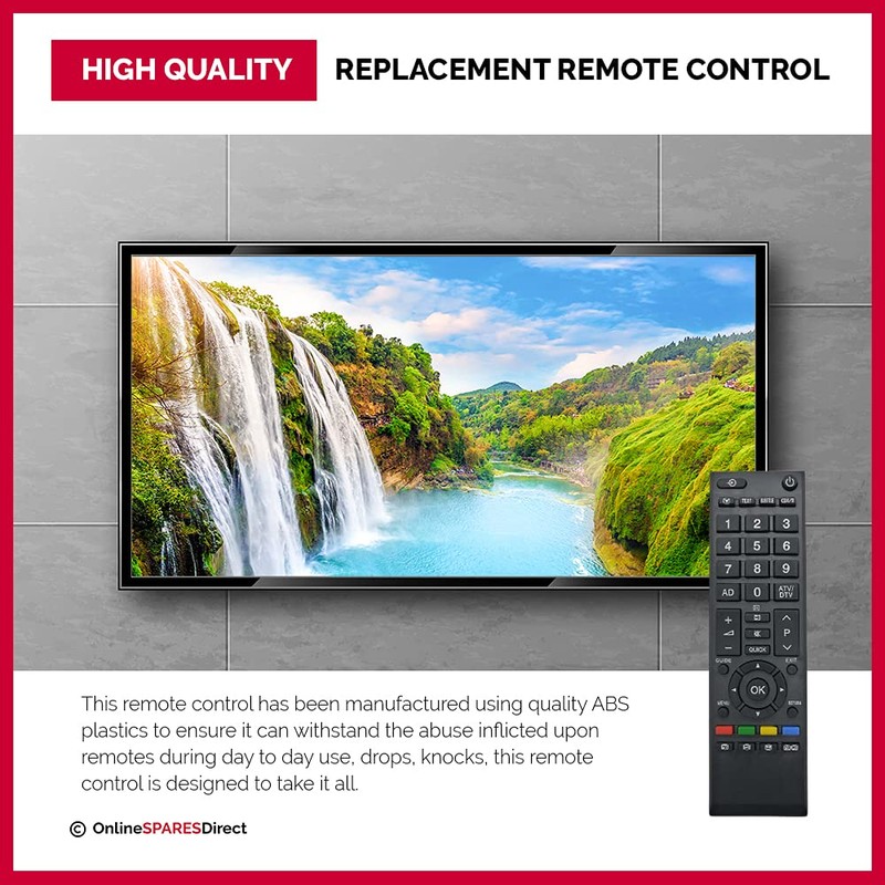 Replacement Remote Control For Toshiba 40L2433D 40L2433DB 40L2433DG