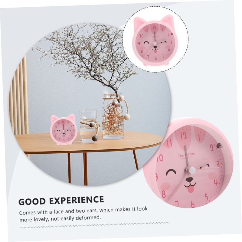 Alipis Hatch Alarm Clock Sunlight Alarm Small Desk Clock Cartoon