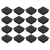 sourcing map 18Pcs Square Plastic Plug Insert, 1.57" x 1.57"