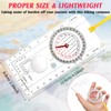 Navigation Compass Scout Compass Orienteering Compass Lightweight Hiking Compass with