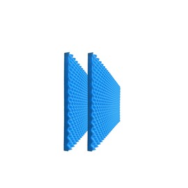 WENGWEI egg crate foam 2 Pack 24" X 48" X 2" Blue Acoustic Foam Egg Studio absorbs sound insulation and fills with cushion