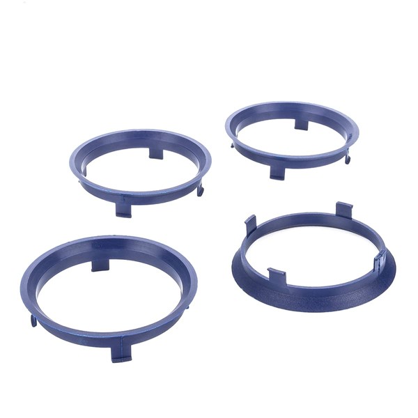 LST 4x Zentrier Distanzringe Alufelgen Ø 66,4 mm - Ø