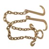ANTUKO 5/16 Inch x 2 FT G70 Tow Chain J-Hooks