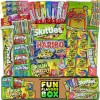 Fun Flavors Box Ultimate Sour Candy Box 80 Count Care