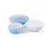 3 Pcs Fabric Bowl Covers Reusable Fabric Elastic Lids Durable