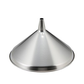 Endoshoji BLC53025 Commercial Funnel 9.4 inches (24 cm), 18-8 Stainless Steel, Made in Japan