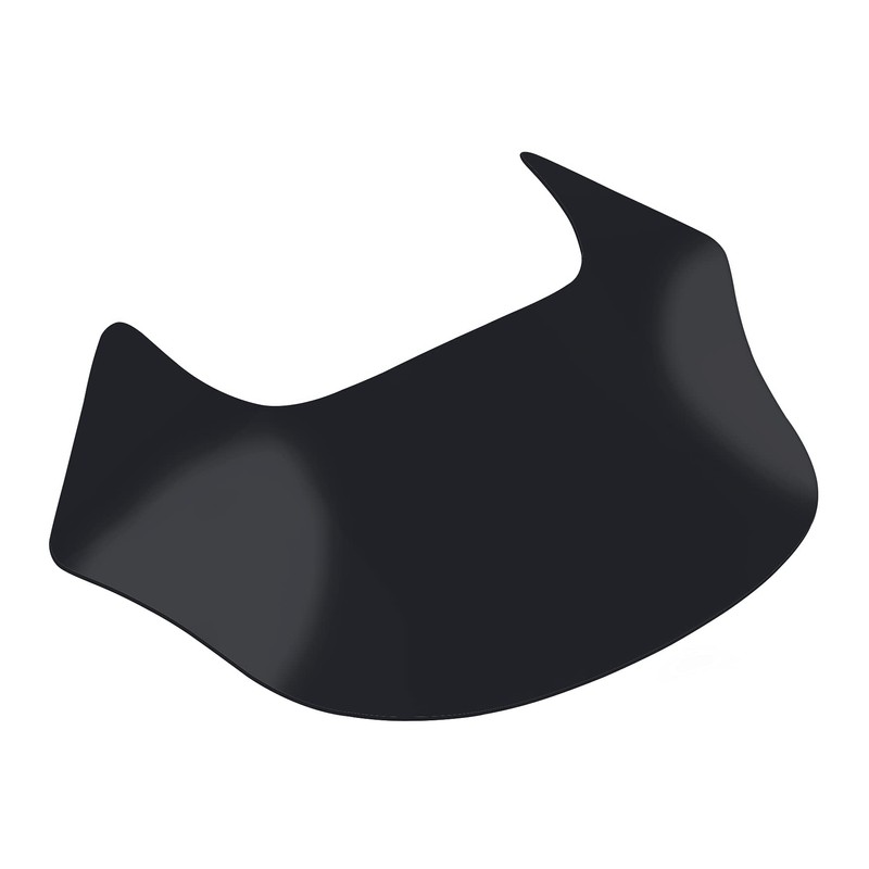 XMMT Black Lip Fairing Windshield Windscreen Shield compatible For Harley