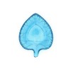 Tomo Corporation Glass Leaf Plate, Aqua Blue