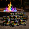 18PCS Magic Fire Sachets 10 G Packs, Fire Colour Changing