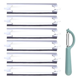 HQRKOTM Pack of 6 Tupper, Peeler Replacement Blades for Asparagus Peeler, Tupperware Replacement Blade, Vegetable Peeler for Vegetable Peeler, Cucumber Peeler, Potato Peeler, a