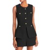 Sleeveless Blazers Vest For Women Tweed Waistcoat 2025 Spring Long