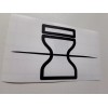 Naruto Sasori's Scratched Head Band Sand Symbol Sticker Vinyl Decal