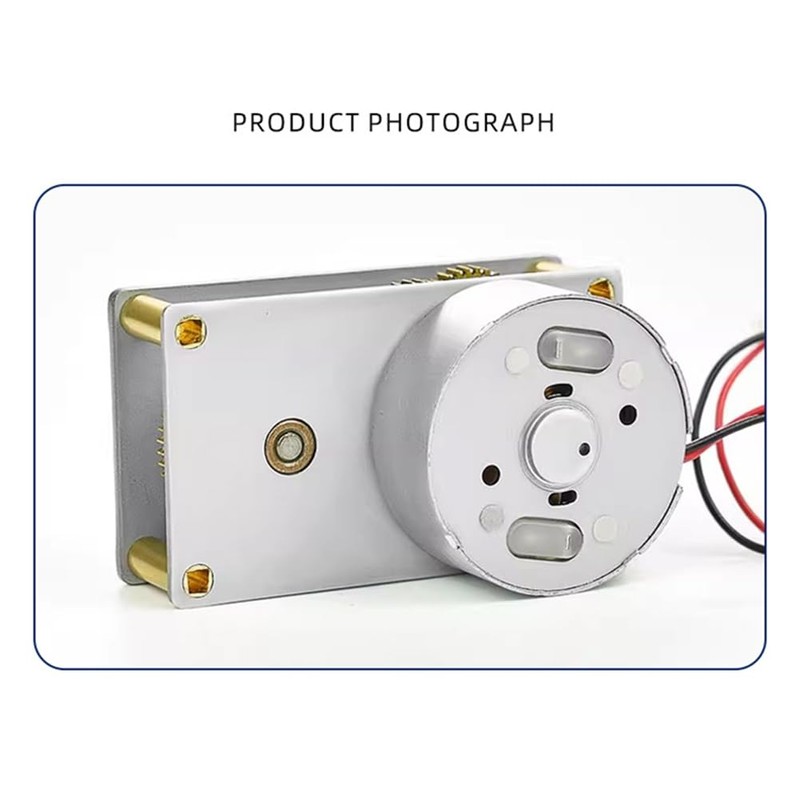 Snblzhef Brushed DC Motor Model 4142-300, 3V, 55RPM with Gear