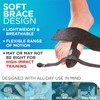 BraceAbility Turf Toe Brace - Soft Big Toe Taping Splint