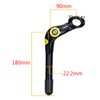 DONSP1986 Quill Stem Adjustable 22.2mm Alloy Alum 90mm -for Beach