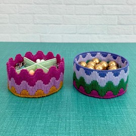 New Wave Trinket Tray - Style: Custom Colors Kit (No Wool Included)