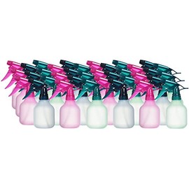 My Battery Supplier Empty Spray Bottle 8 oz. Frosted Assorted Colors (Pack of 24)