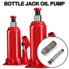 Hydraulic Vertical Jack Oil Pump Oil Pump Core 67mm Length Cylinder Piston Plunger Parts Metal Jack Accessories for Over 32 Tons Vertical Jack