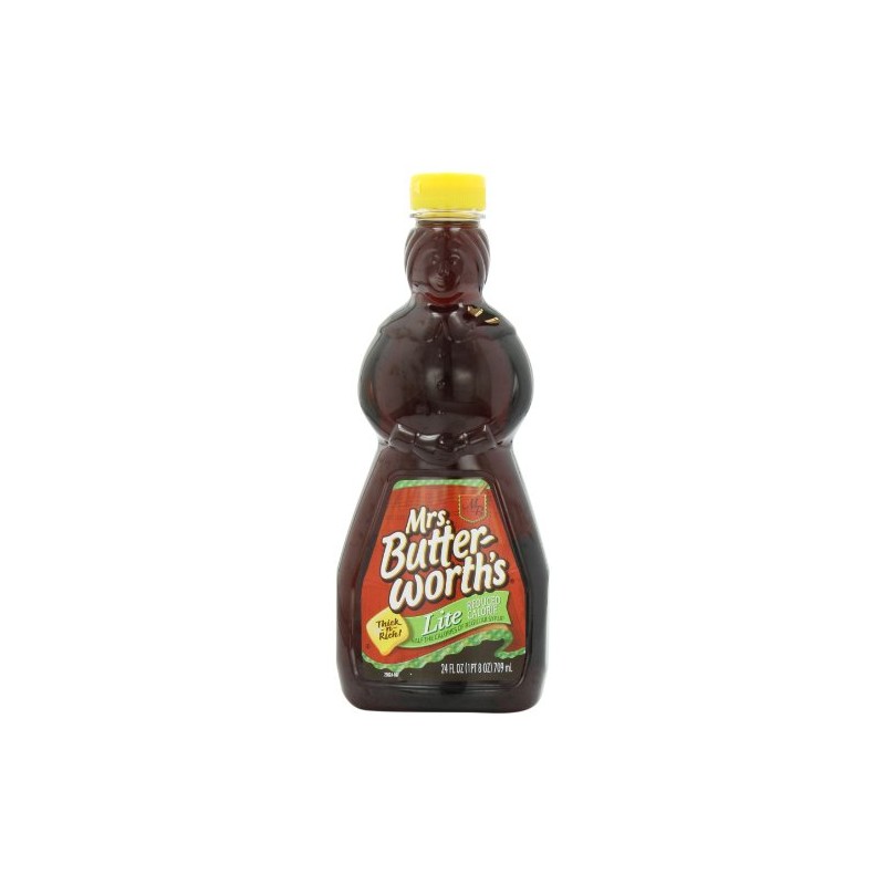 Mrs. Butterworth's Lite Syrup, 24-Ounce (Pack of 4)