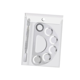 Ipetboom Kit De Paletas De Sombras Inoxidable Paleta De Decoración De Uñas Para Profesionales De Usar y Limpiar                                       