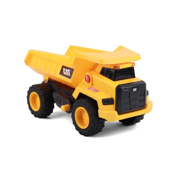 CatToysOfficial Construction Power Haulers Dump Truck, Yellow