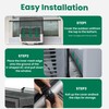 Window Air Conditioner Covers Outside: Mesh Cover for U-Shaped Air