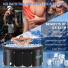 Ice Bath Tub for Athletes Recovery – XL 129 Gal