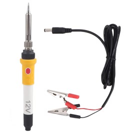 Electric Soldering Iron Set, DC 12V 40W Portable Car Alligator Clip Powered Soldering Iron