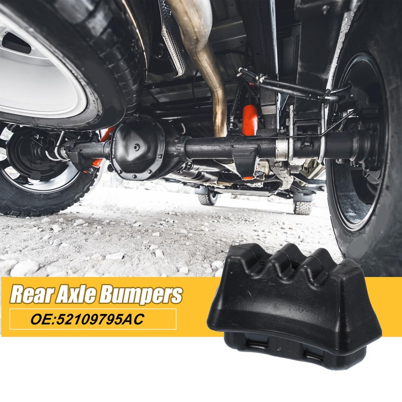 uxcell Car Front Jounce Bumpers Stop Replace No.52109795AC for Jeep