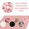 SUMAJU 6 PCS Hair Scrunchies for Women, Silk Scrunchies Hair