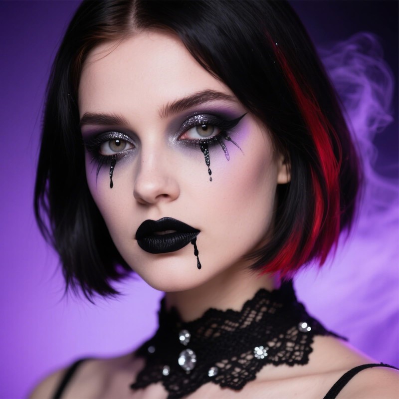 ブラックリップスティック 黒 口紅 ハロウィン メイク 黒色 リップスティック 長時間持続 落ちにくい ゴシック
