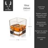 Viski Braque Rocks Short Glass Set - Old Fashioned Glass