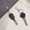 HXSEMAYIG 100PCS Keychain Hooks with Key Rings,.Metal Swivel Lobster Claw