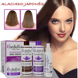 Tratamiento Keratina Brasilea Alaciado Permanente Kit 250                                                                                             