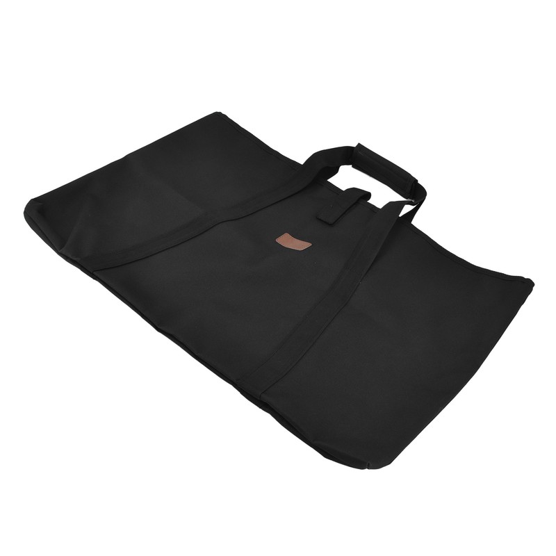 Folding Table Storage Bag Sponge Interlayer Waterproof Oxford Cloth Black