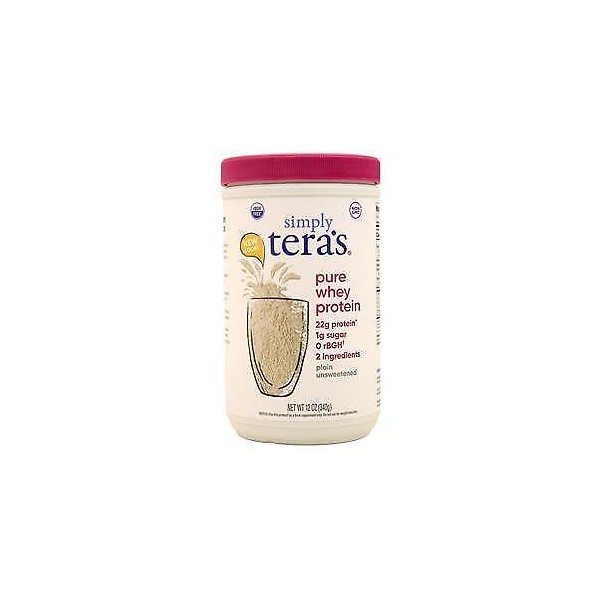 Tera's Whey Simply Tera's Pure Whey Protein Plain Unsweetened 12 oz