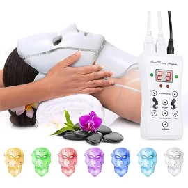 7 Colores Para Máscara Led Facial De Terapia Con Luz Led