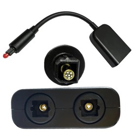 Dpaaoyer 6-Core Fiber Optic Converter 2 in 1 Out Audio Fiber Optic Cable 1/2 Fiber Optic Adapter Audio Fiber Optic Distributor