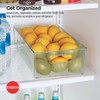 Copco Clear Storage Bin, for Kitchen, Fridge, Pantry, Laundry, and