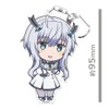 Demon King Academy Non-conforming Person: Punikoro! Key Chain (with Stand)