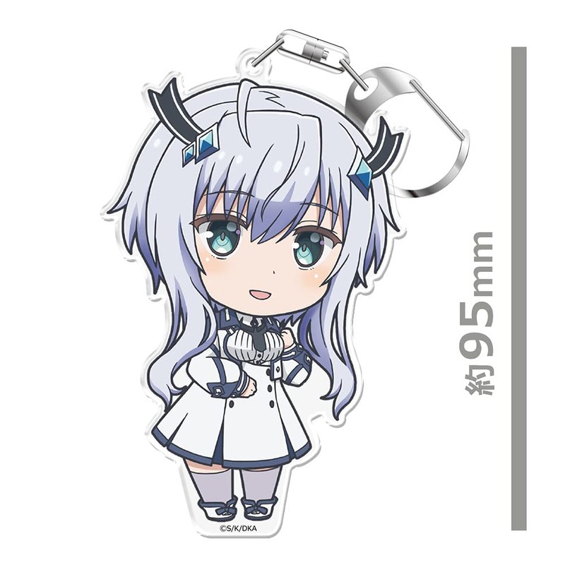 Demon King Academy Non-conforming Person: Punikoro! Key Chain (with Stand)