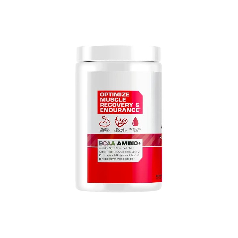 USN Suplementos BCAA Amino Suplemento, ponche de frutas, 11 onzas